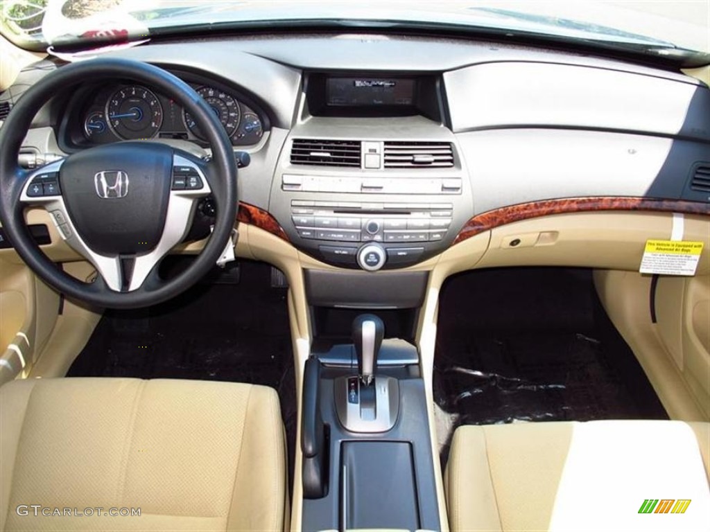 2012 Honda Accord Crosstour EX Ivory Dashboard Photo #66711539