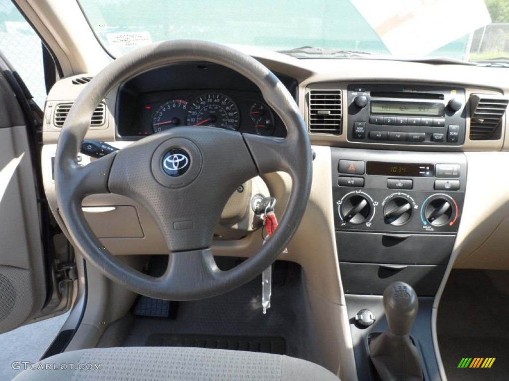 2006 Corolla CE - Desert Sand Mica / Beige photo #40
