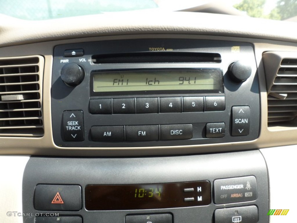 2006 Corolla CE - Desert Sand Mica / Beige photo #42