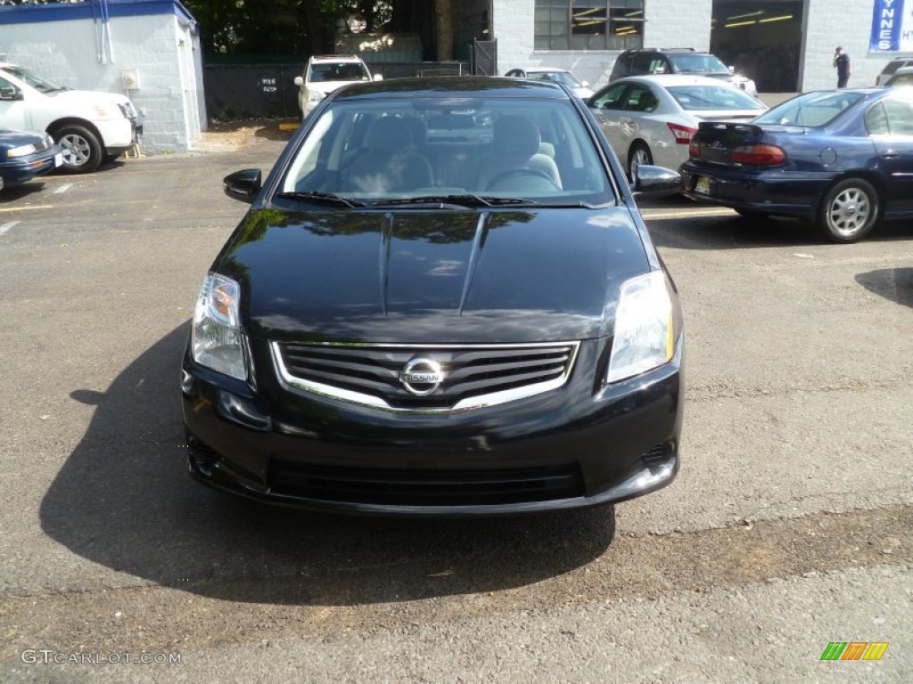 2012 Sentra 2.0 - Super Black / Charcoal photo #1