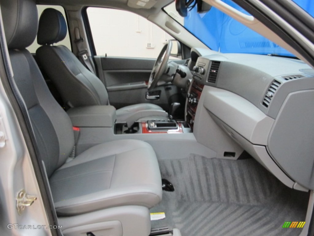 Medium Slate Gray Interior 2005 Jeep Grand Cherokee Limited 4x4 Photo #66712310