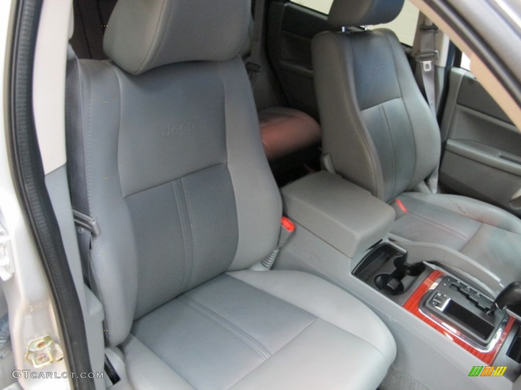 Medium Slate Gray Interior 2005 Jeep Grand Cherokee Limited 4x4 Photo #66712319
