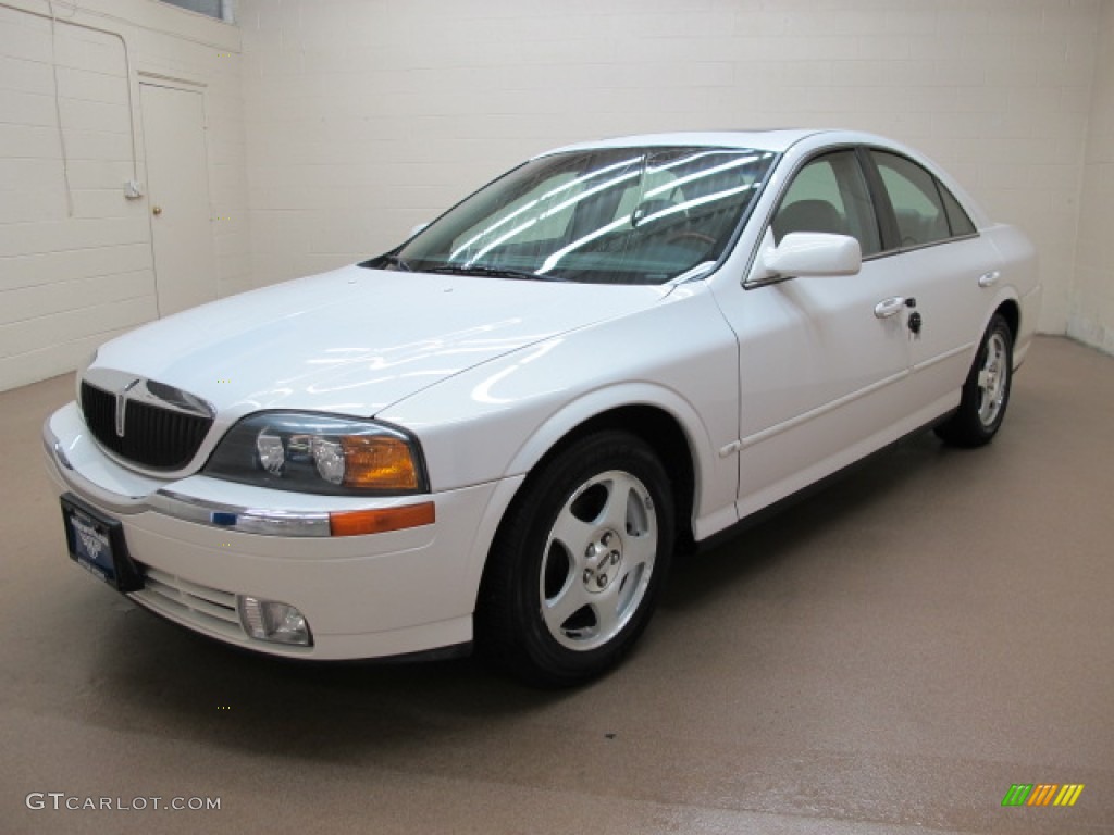 Vibrant White 2000 Lincoln LS V6 Exterior Photo #66712520
