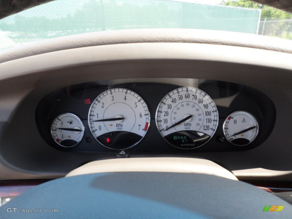 2001 Chrysler Sebring LXi Sedan Gauges Photo #66712781