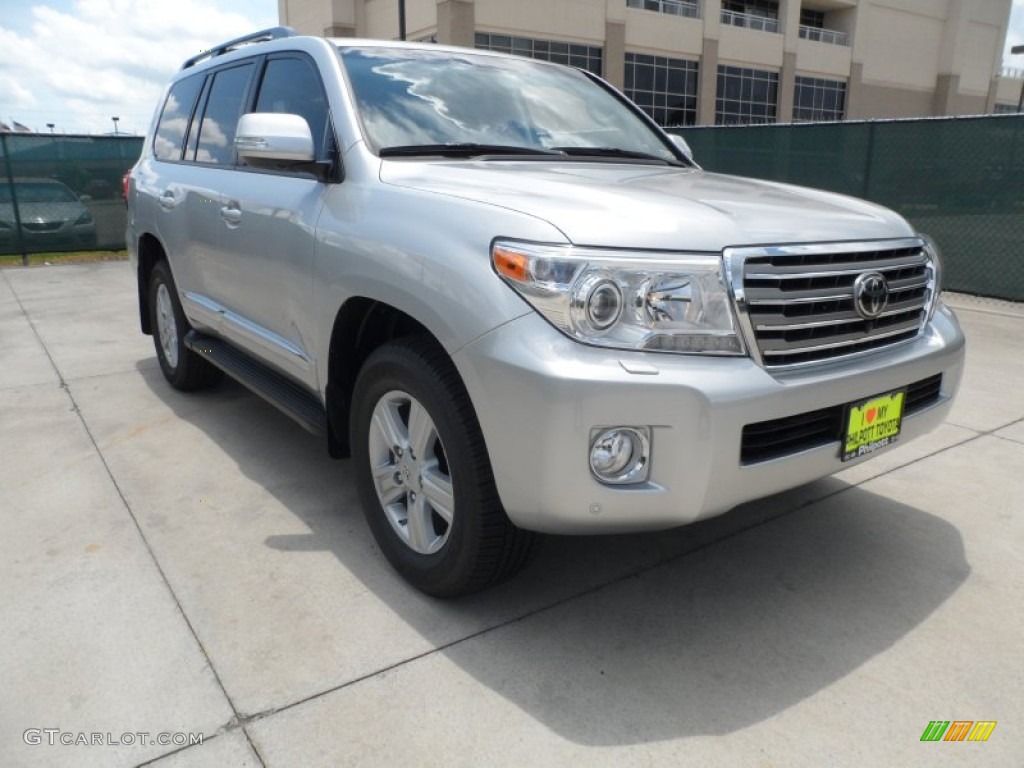 Classic Silver Metallic Toyota Land Cruiser