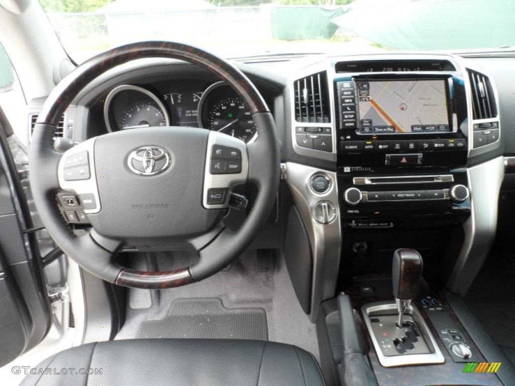 2013 Toyota Land Cruiser Standard Land Cruiser Model Black Dashboard Photo #66713090