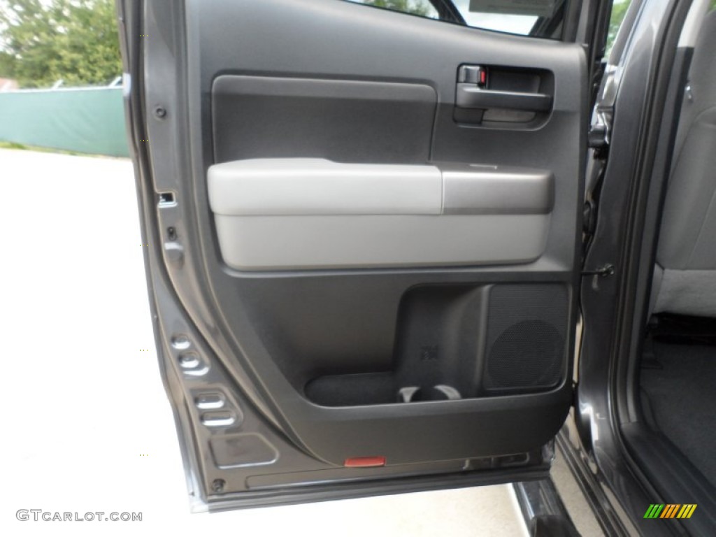 2012 Toyota Tundra TSS Double Cab Graphite Door Panel Photo #66713642