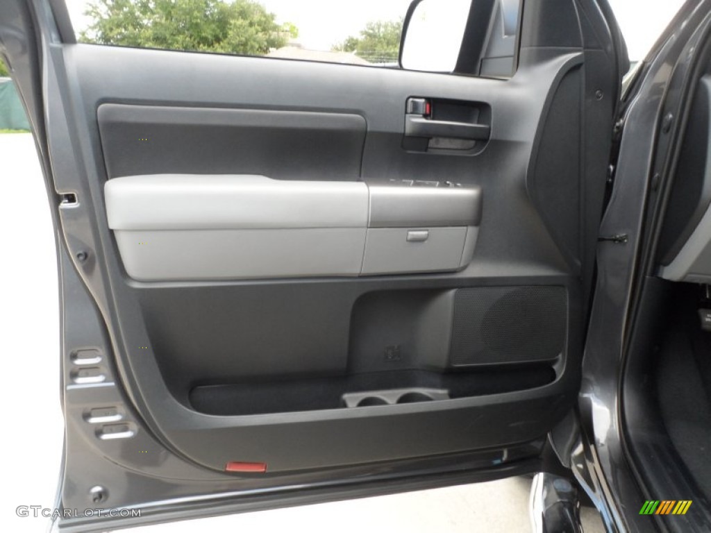 2012 Toyota Tundra TSS Double Cab Graphite Door Panel Photo #66713660