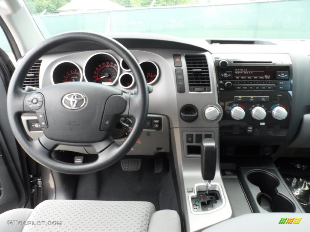 2012 Toyota Tundra TSS Double Cab Graphite Dashboard Photo #66713687