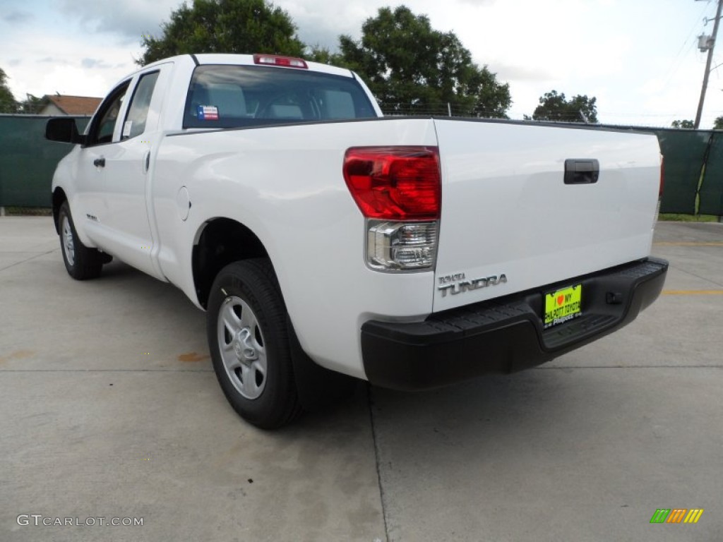 2012 Tundra Double Cab - Super White / Graphite photo #5