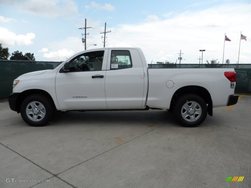 2012 Tundra Double Cab - Super White / Graphite photo #6