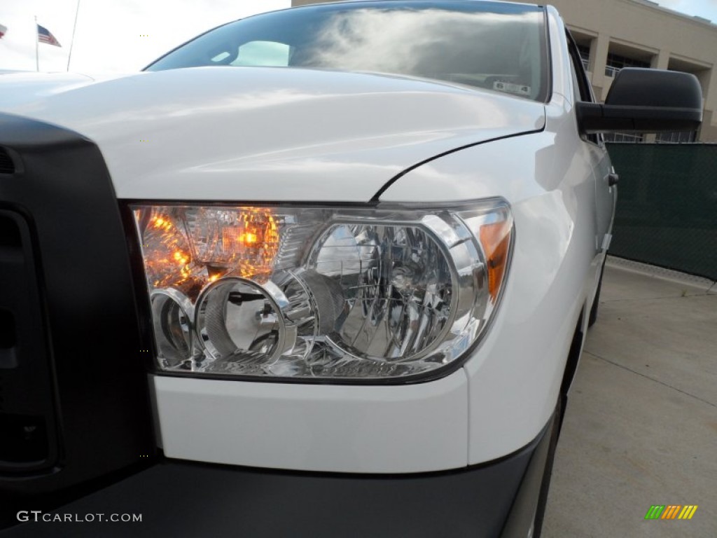 2012 Tundra Double Cab - Super White / Graphite photo #9