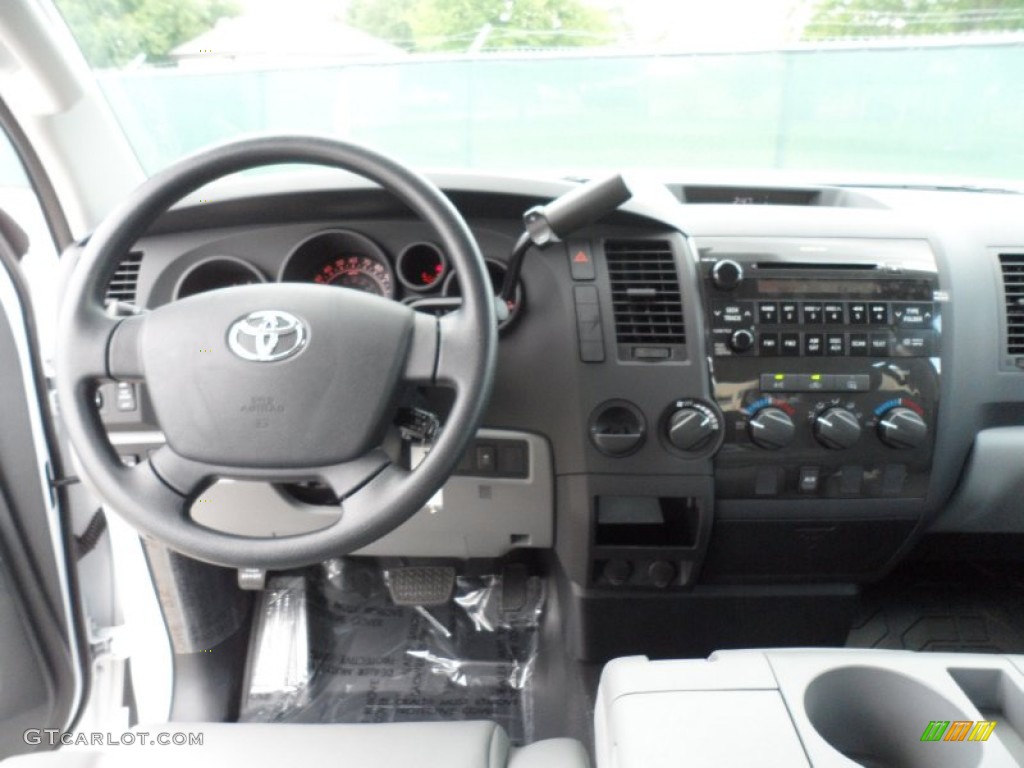 2012 Toyota Tundra Double Cab Graphite Dashboard Photo #66713957