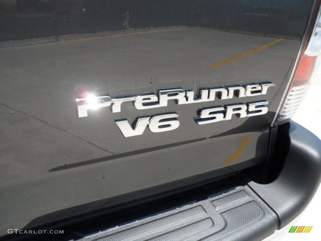2012 Tacoma V6 SR5 Prerunner Double Cab - Magnetic Gray Mica / Graphite photo #17