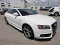 2009 Ibis White Audi A5 3.2 quattro Coupe  photo #5