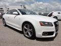 2009 Ibis White Audi A5 3.2 quattro Coupe  photo #6