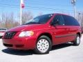 2007 Inferno Red Crystal Pearl Chrysler Town & Country   photo #1