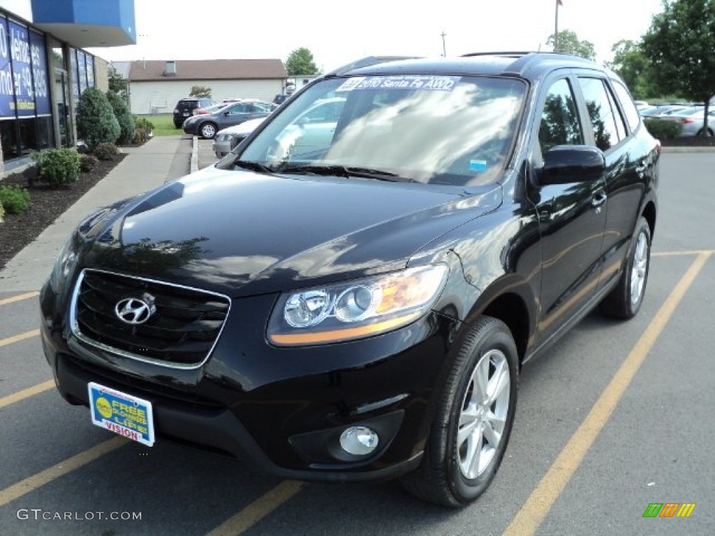 Phantom Black Metallic Hyundai Santa Fe