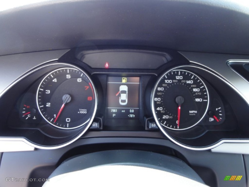 2012 Audi A5 2.0T quattro Coupe Gauges Photo #66716576