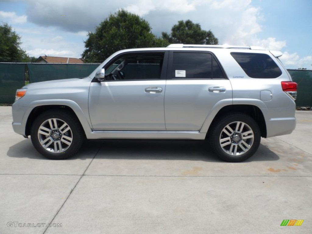 2012 4Runner Limited - Classic Silver Metallic / Black Leather photo #6