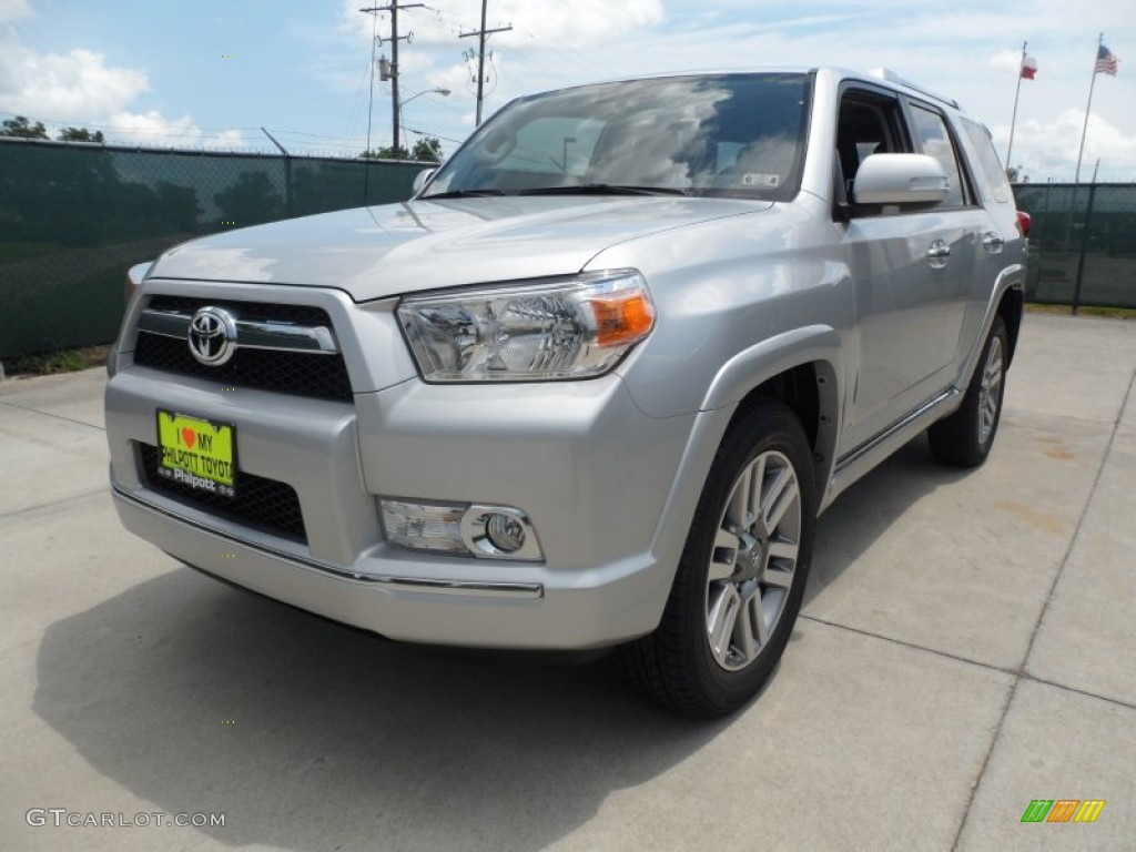 2012 4Runner Limited - Classic Silver Metallic / Black Leather photo #7