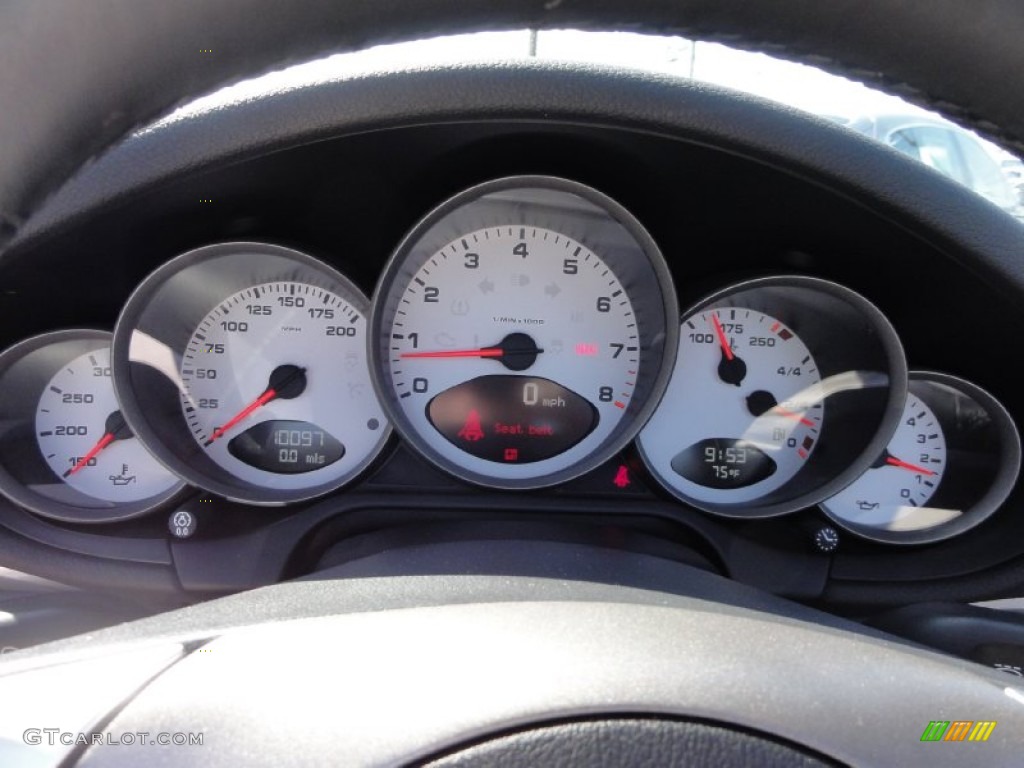 2009 Porsche 911 Carrera S Cabriolet Gauges Photo #66717231