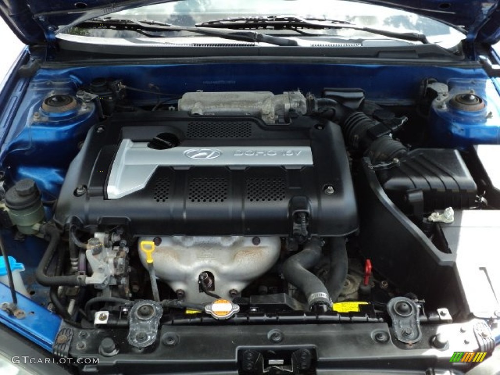 2005 Hyundai Elantra GLS Sedan 2.0 Liter DOHC 16 Valve 4 Cylinder Engine Photo #66717311
