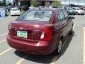 2009 Wine Red Hyundai Accent GLS 4 Door  photo #2