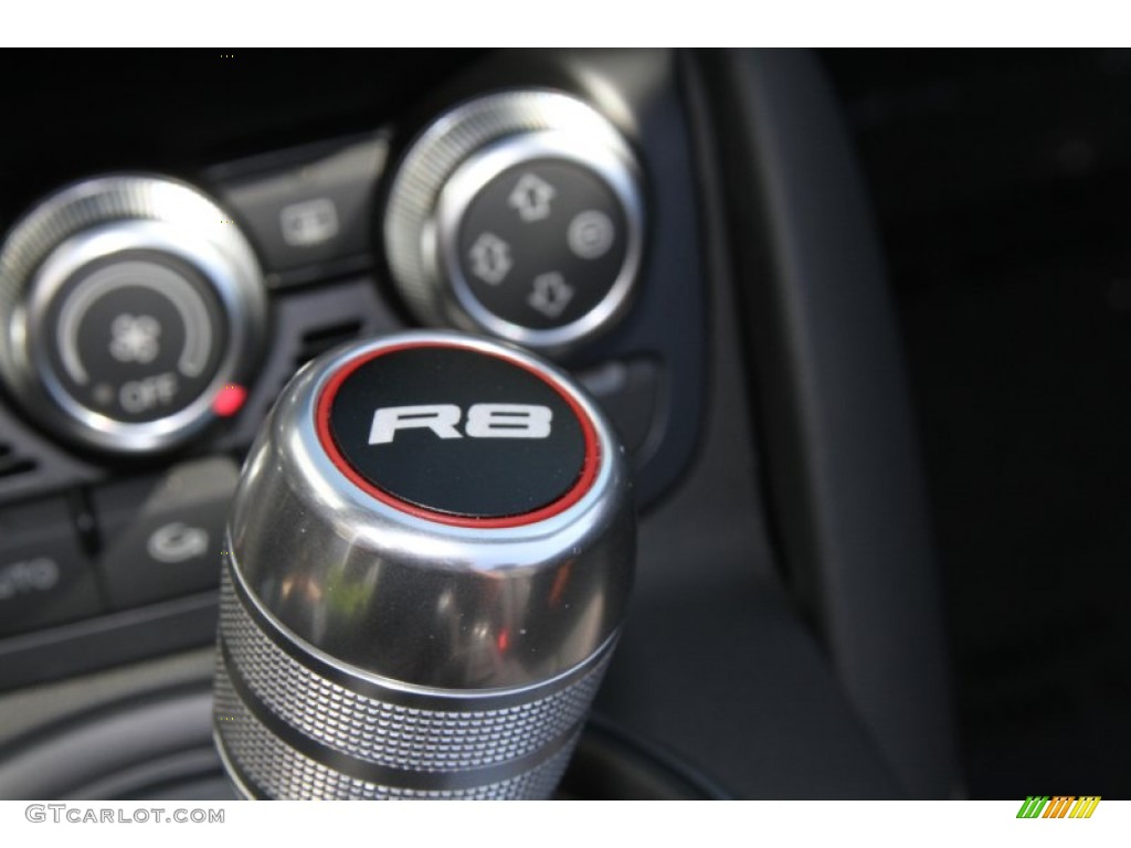 2011 R8 Spyder 5.2 FSI quattro - Daytona Grey Pearl Effect / Black Fine Nappa Leather photo #16