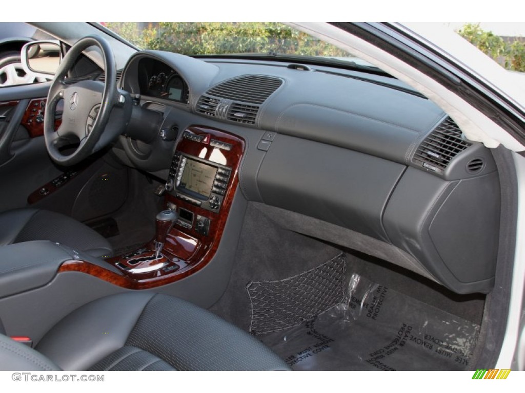 2005 Mercedes-Benz CL 65 AMG Charcoal Dashboard Photo #66717935