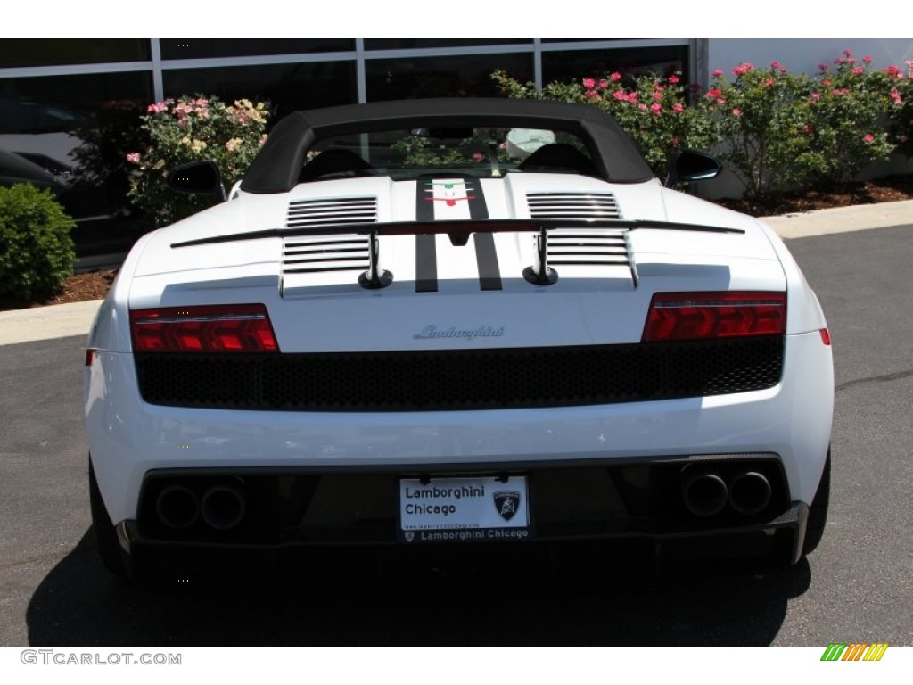 2012 Gallardo LP 570-4 Spyder Performante - Bianco Monocerus / Black Alcantara photo #5
