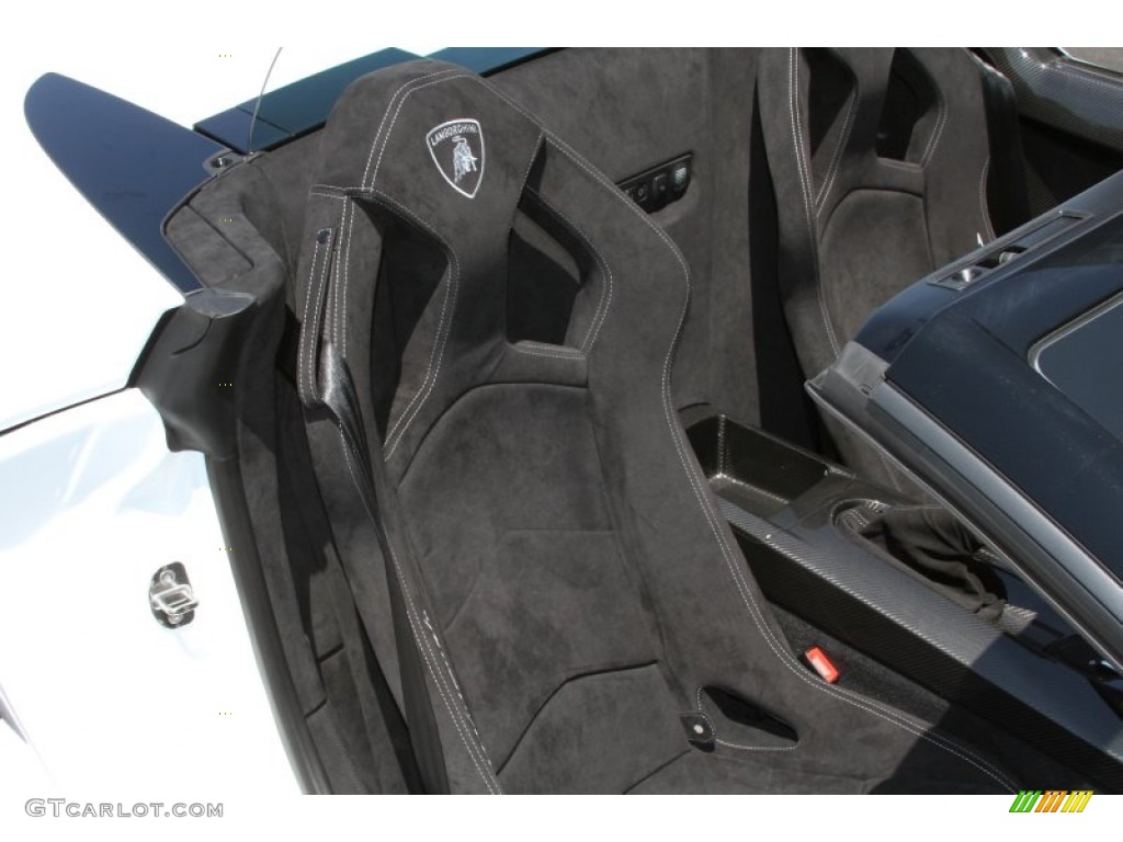 2012 Lamborghini Gallardo LP 570-4 Spyder Performante Front Seat Photo #66718433