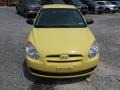 2008 Mellow Yellow Hyundai Accent GS Coupe  photo #2