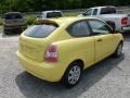 2008 Mellow Yellow Hyundai Accent GS Coupe  photo #7