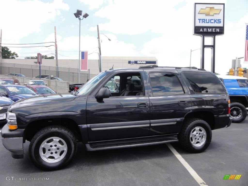 2005 Tahoe LS 4x4 - Black / Gray/Dark Charcoal photo #12