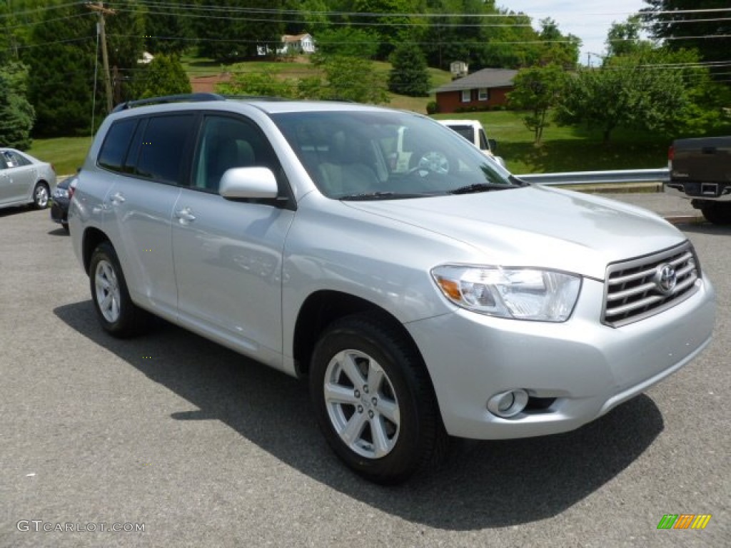 2010 Highlander SE 4WD - Classic Silver Metallic / Ash photo #1