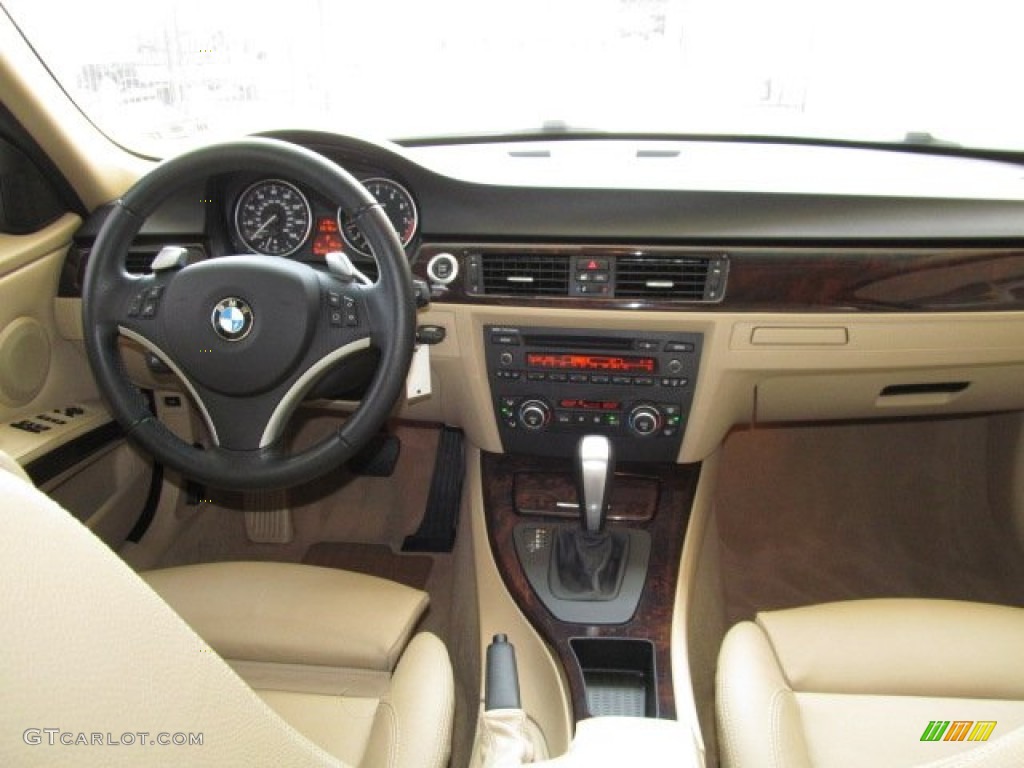 2008 3 Series 335i Sedan - Alpine White / Beige photo #3