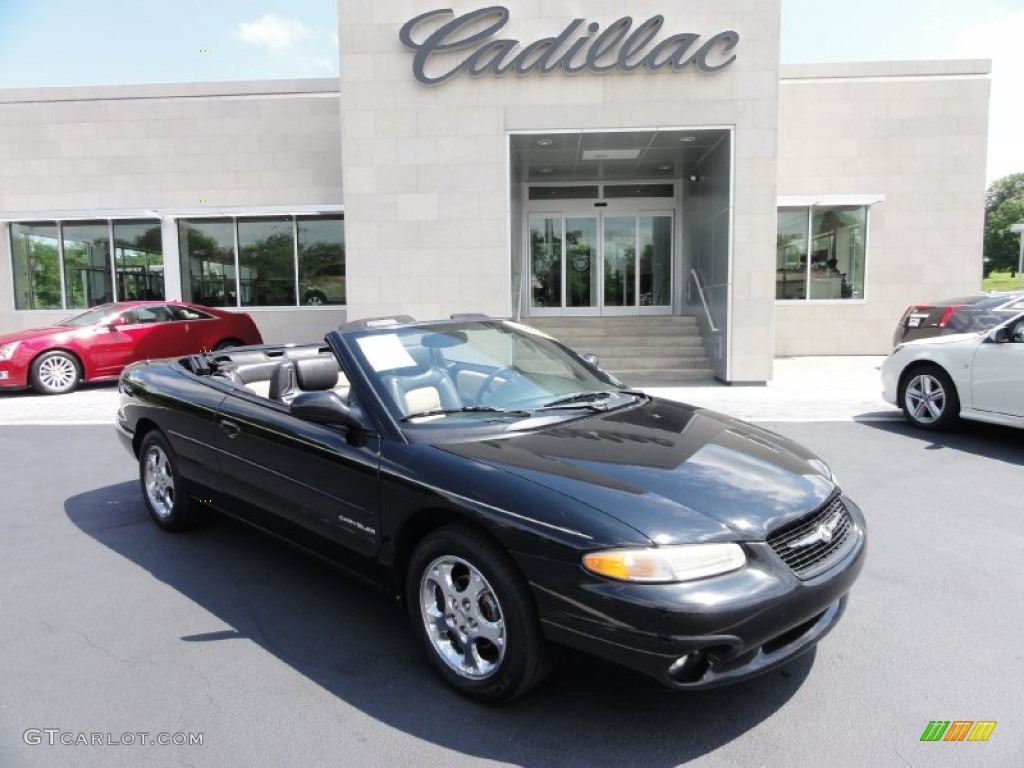 2000 Sebring JXi Limited Convertible - Black / Camel photo #5