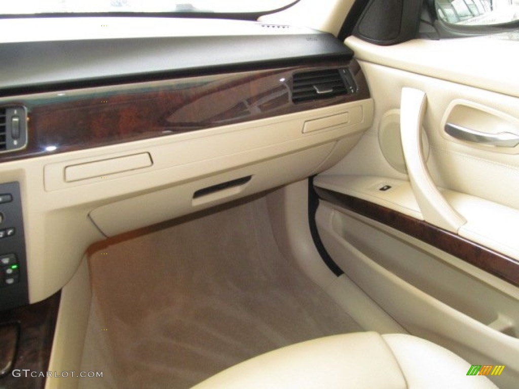 2008 3 Series 335i Sedan - Alpine White / Beige photo #12