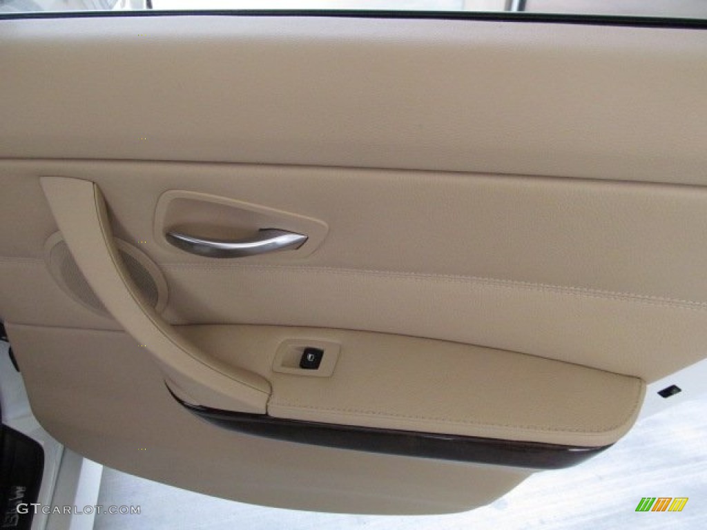 2008 3 Series 335i Sedan - Alpine White / Beige photo #33