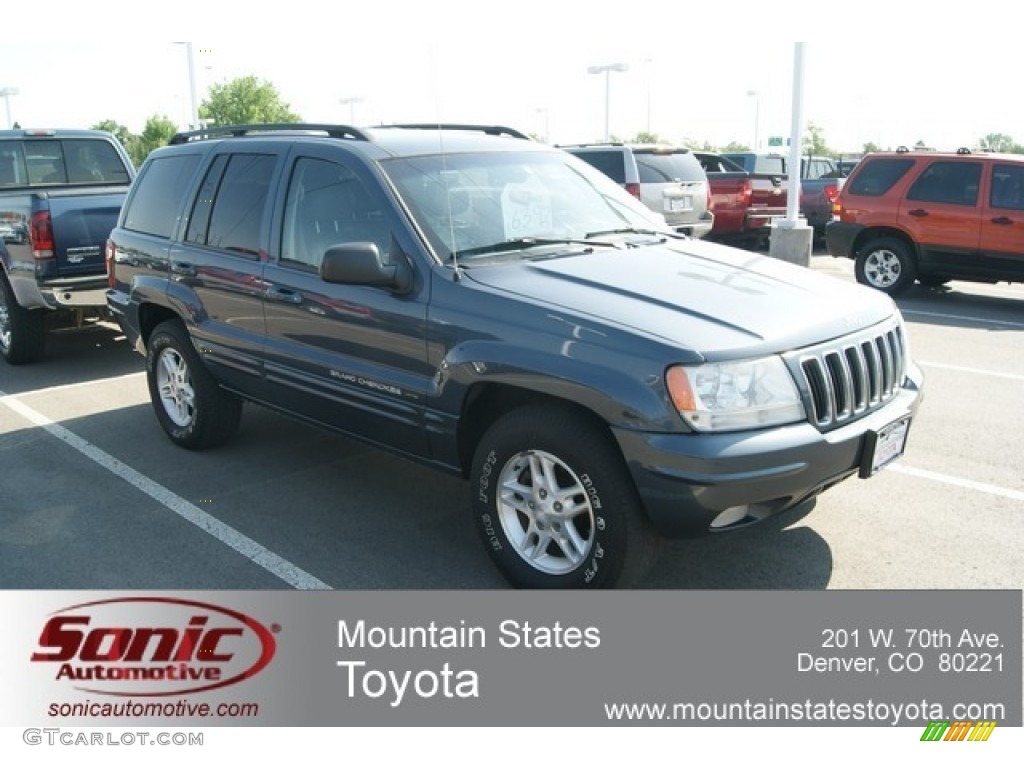 2003 Grand Cherokee Limited 4x4 - Steel Blue Pearlcoat / Dark Slate Gray photo #1