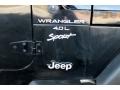 2001 Jeep Wrangler Sport 4x4 Badge and Logo Photo