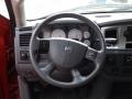 Medium Slate Gray 2008 Dodge Ram 3500 SLT Mega Cab 4x4 Dually Steering Wheel