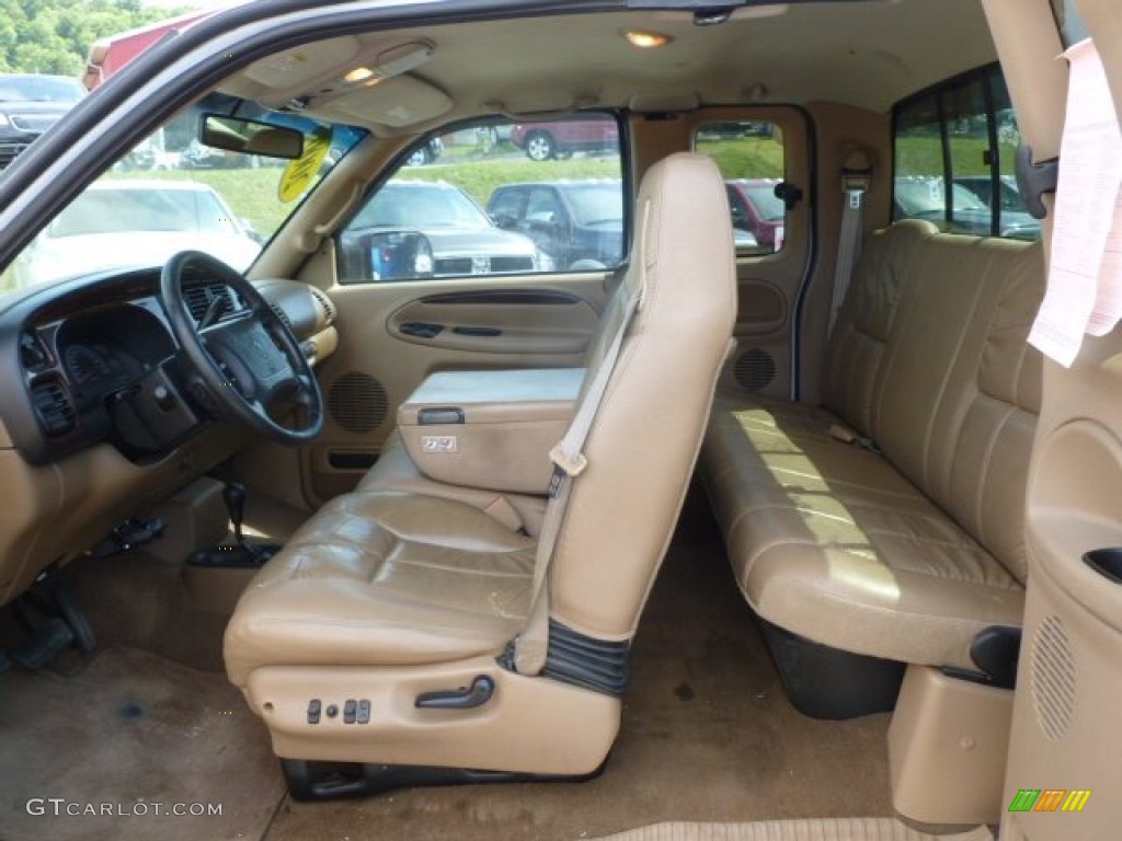 Camel/Tan Interior 2000 Dodge Ram 2500 SLT Extended Cab 4x4 Photo #66720794