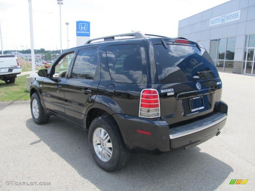 2006 Mariner Premier 4WD - Black / Pebble/Light Parchment photo #16