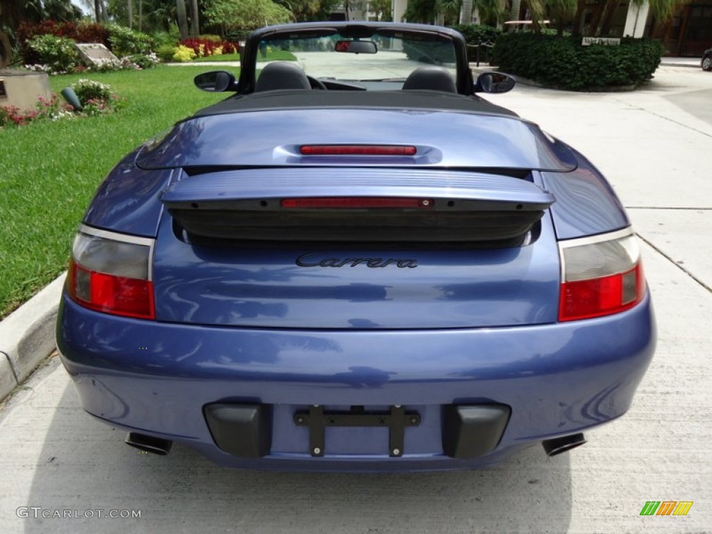 1999 911 Carrera Cabriolet - Zenith Blue Metallic / Graphite Grey photo #2