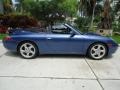 Zenith Blue Metallic 1999 Porsche 911 Carrera Cabriolet Exterior