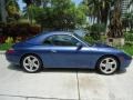 Zenith Blue Metallic 1999 Porsche 911 Carrera Cabriolet Exterior