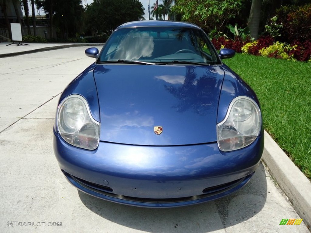 1999 911 Carrera Cabriolet - Zenith Blue Metallic / Graphite Grey photo #53