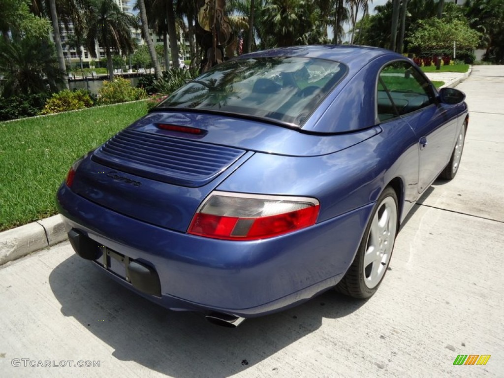 1999 911 Carrera Cabriolet - Zenith Blue Metallic / Graphite Grey photo #54